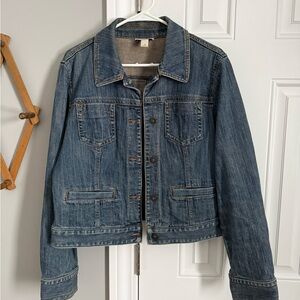 LOFT Blue Denim Jean Jacket